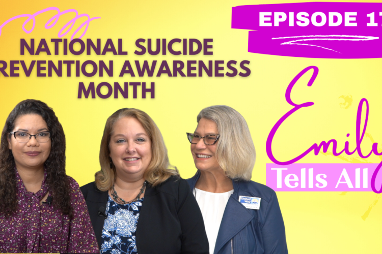 guests for the 17th National Suicide Prevention Awareness Month episode