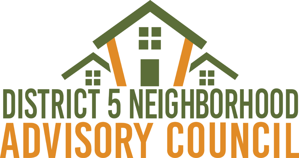 district 5 neighborhood advisory council logo