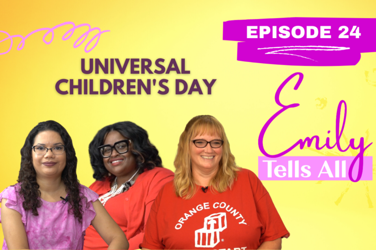 Featured image of guests and host of Universal Children's Day episode