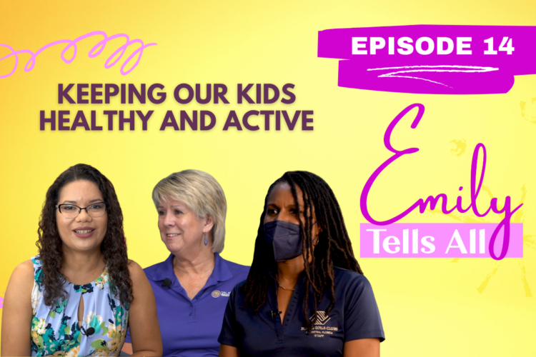 Featured image of guests and host of Emily Tells All Childhood Obesity episode.