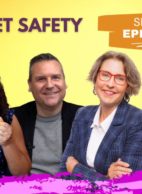 Featured image of Emily Tells All Internet Safety episode host and guests.