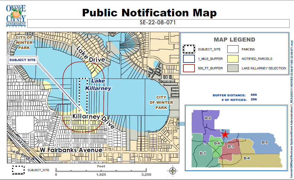 Public Notice Map