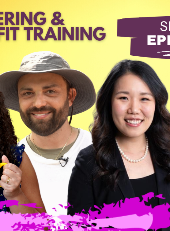 Featured image of host and guests of Emily Tells All Season 3 Episode 16 Volunteering & Nonprofit Training