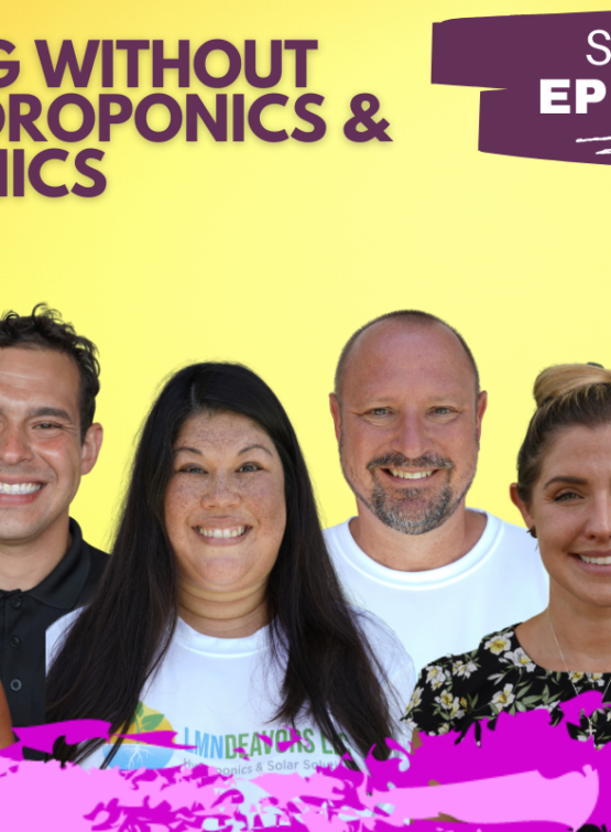 Featured image of host and guests of Emily Tells All Hydroponics and Aeroponics episode.