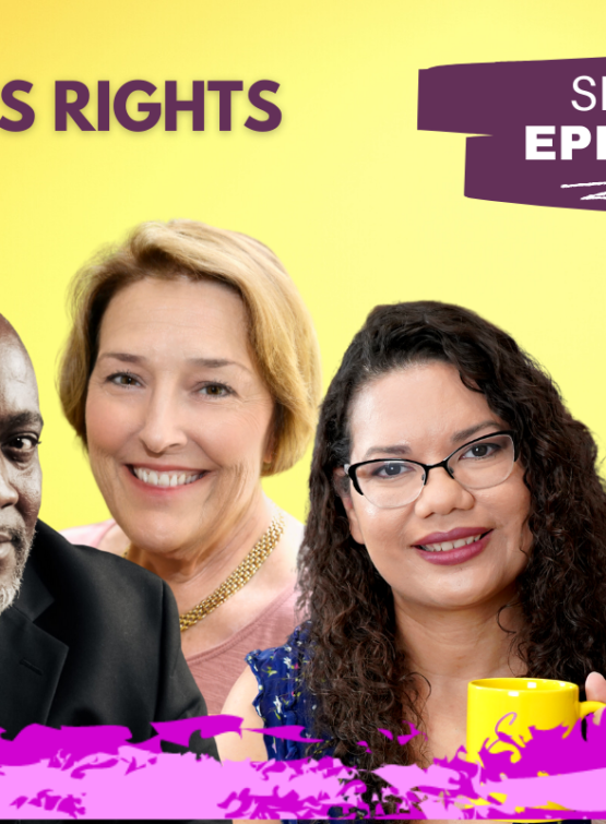 Featured image of Emily Tells All Voter's Rights episode host and guests.