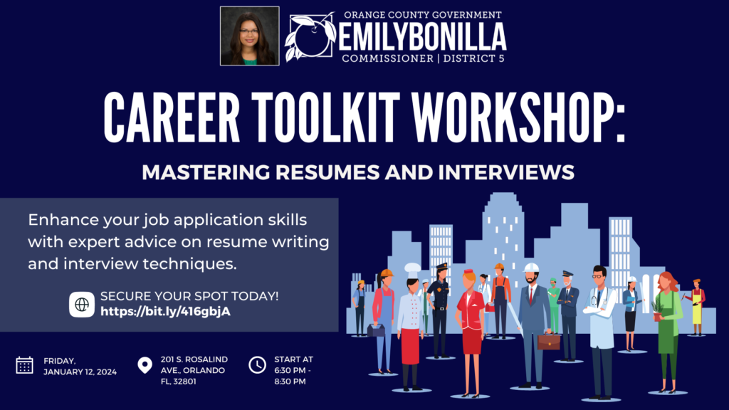 Career Toolkit Workshop: Mastering Resumes and Interviews - Enhance your job application skills and expert advice on resume writing and interview techniques.
