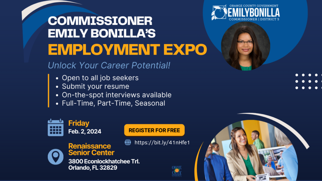 Commissioner Emily Bonilla's Employment Expo