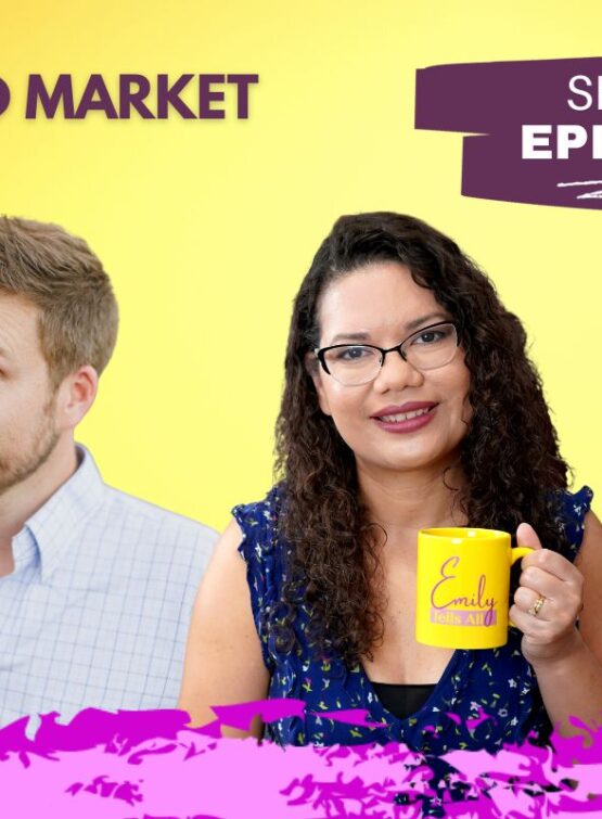 Featured image of Emily Tells All Local Food Markets episode host and guests.