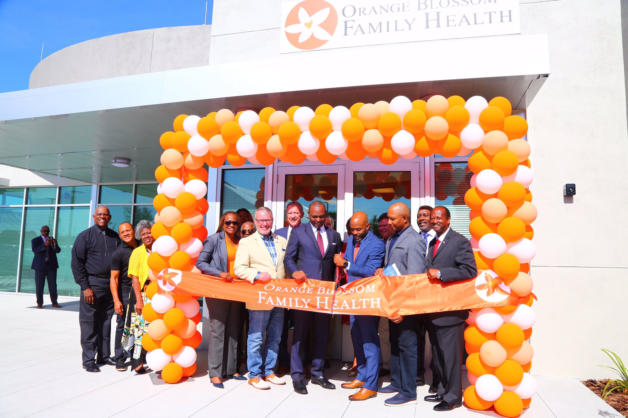 Orange Blossom Family Health Center  at Ivey Lane Grand Opening Ceremony