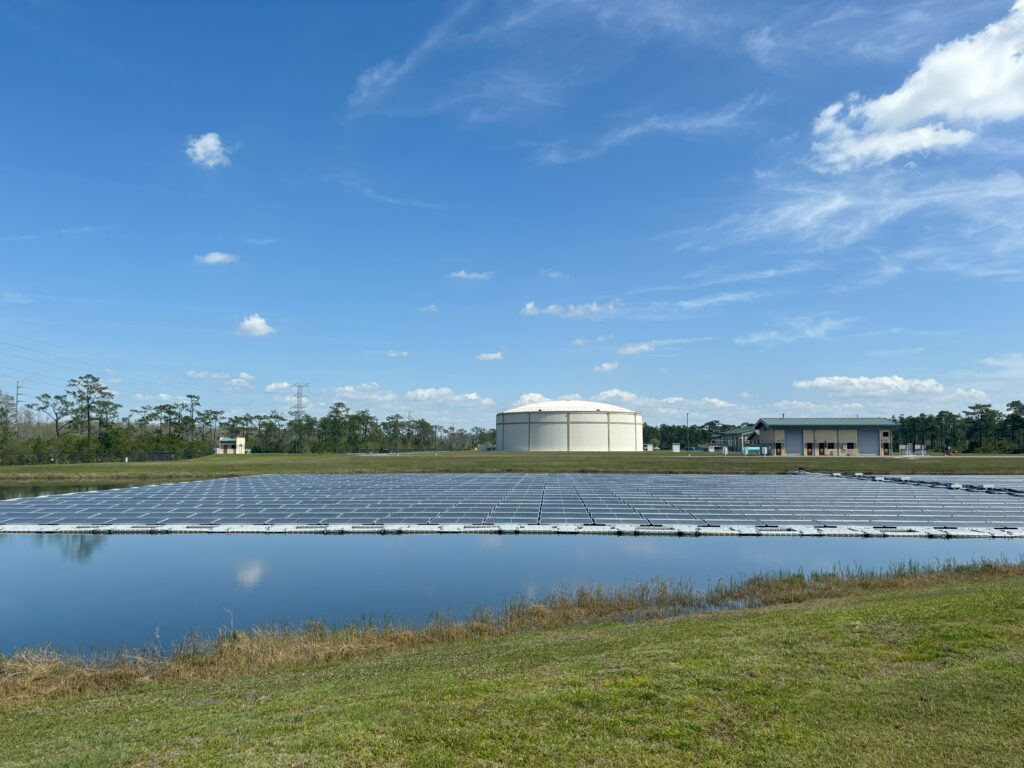 Orange County Largest Floating Solar Array in Southeast U.S.